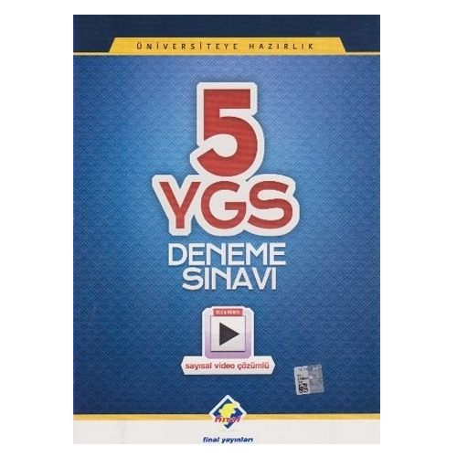 YGS 5 Deneme Sınavı Final Yayınları