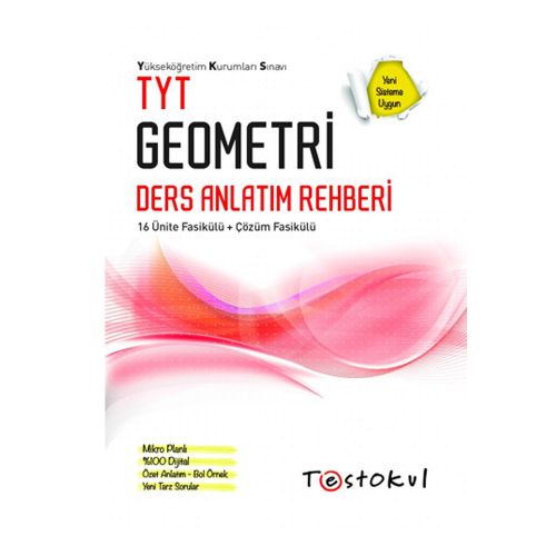YKS TYT Geometri Ders Anlatım Rehberi Test Okul Yayınları