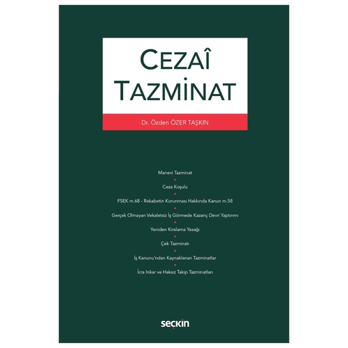 Cezai Tazminat - Özden Özer Taşkın