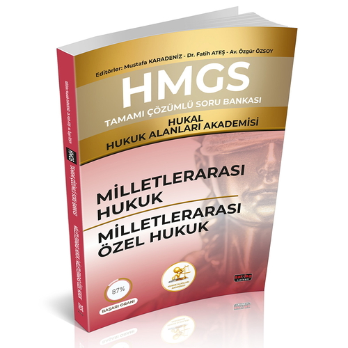 HMGS HUKAL Soru Bankası Milletlerarası Hukuk Milletlerarası Özel Hukuk Savaş Yayınları Nisan 2025
