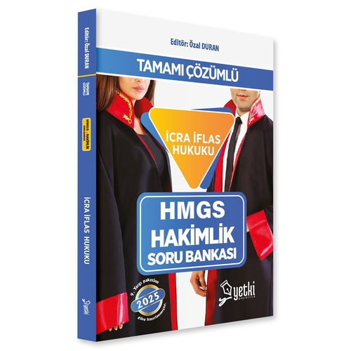 İcra İflas Hukuku HMGS Hakimlik Soru Bankası Yetki Yayınları 2025