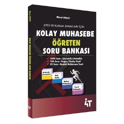 Kelepir Ürün İadesizdir - KPSS Muhasebe Soru Bankası Murat Kolay 4T Yayınları 2020