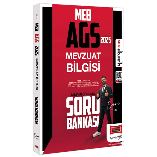MEB AGS Mevzuat Tamamı Çözümlü Soru Bankası Emre Tığlı Yargı Yayınları 2025