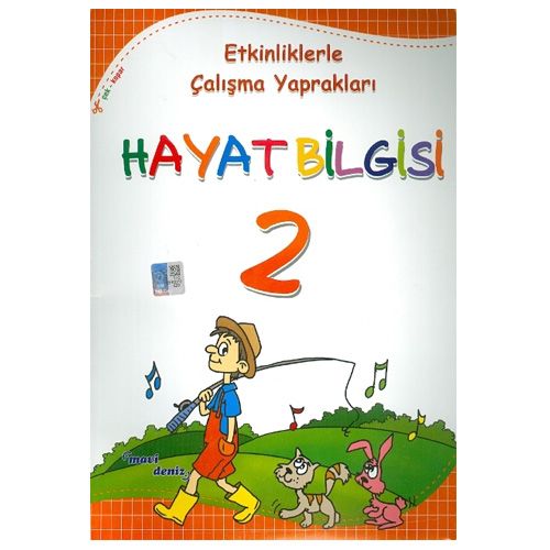 2. Sınıf Hayat Bilgisi Etkinliklerle Çalışma Yaprakları Mavi Deniz Yayınları