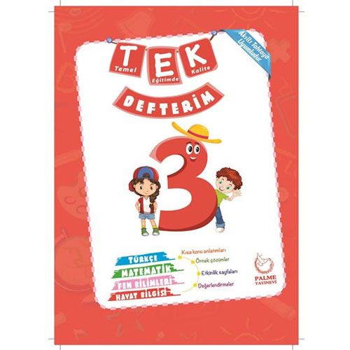 3. Sınıf TEK Defterim Palme Yayınları