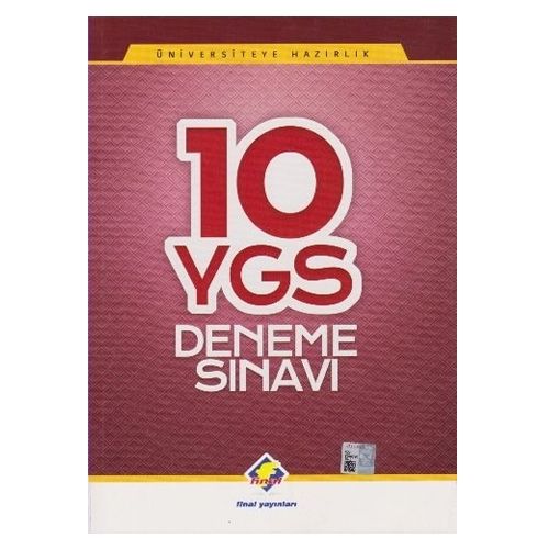 YGS 10 Deneme Sınavı Final Yayınları