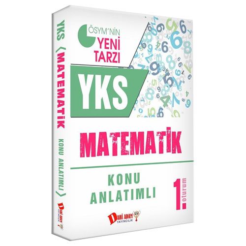 YKS 1. Oturum Matematik Konu Anlatımlı Dahi Adam Yayınları