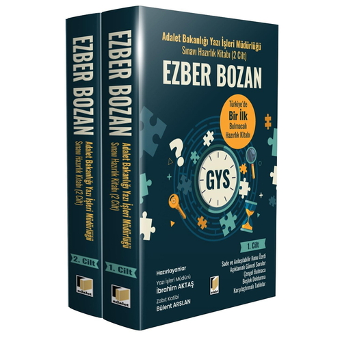 GYS Adalet Bakanlığı Yazı İşleri Müdürlüğü Sınavı Ezber Bozan Hazırlık Kitabı Adalet Yayınları 2025
