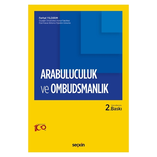 Arabuluculuk ve Ombudsmanlık - Ferhat Yıldırım