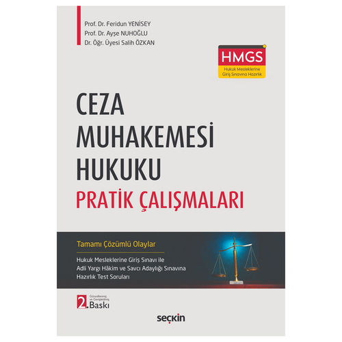 Ceza Muhakemesi Hukuku Pratik Çalışmaları - Feridun Yenisey, Ayşe Nuhoğlu, Salih Özkan