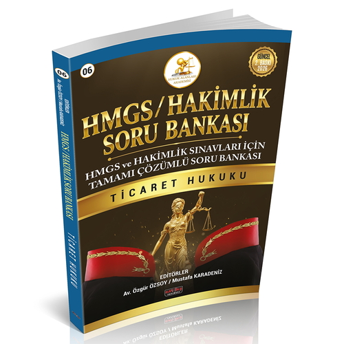 HUKAL HMGS-HAKİMLİK Ticaret Hukuku Soru Bankası Savaş Yayınları 2026