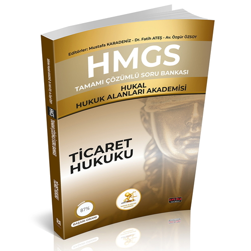 HMGS HUKAL Soru Bankası Ticaret Hukuku Savaş Yayınları Nisan 2025