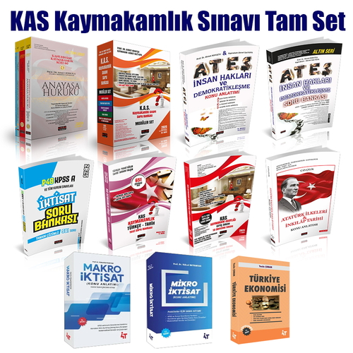 Kaymakamlık Sınavlarına Hazırlık Tam Set 2025