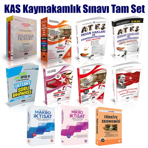 Kaymakamlık Sınavlarına Hazırlık Tam Set 2026