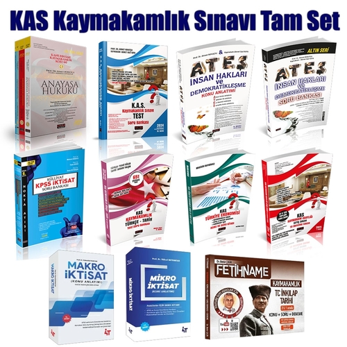 Kaymakamlık Sınavlarına Hazırlık Tam Set 2025