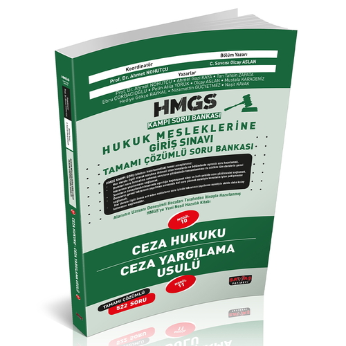 Kelepir Ürün İadesizdir - HMGS Kampı Ceza Hukuku Ceza Yargılama Usulü Tamamı Çözümlü Soru Bankası Savaş Yayınları 2025