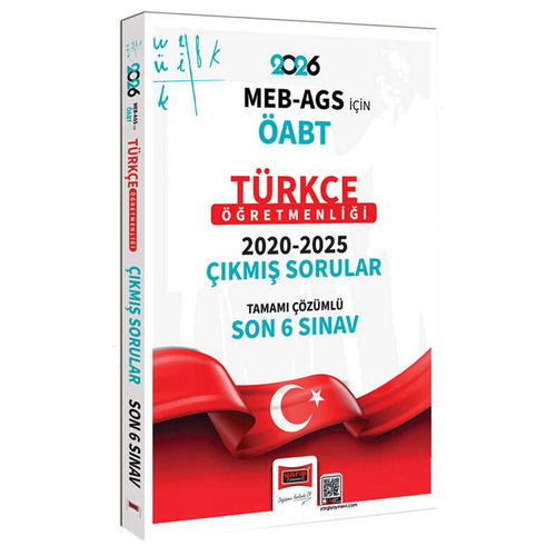 ÖABT MEB AGS Türkçe Öğretmenliği Son 6 Sınav Çıkmış Sorular Yargı Yayınları 2026
