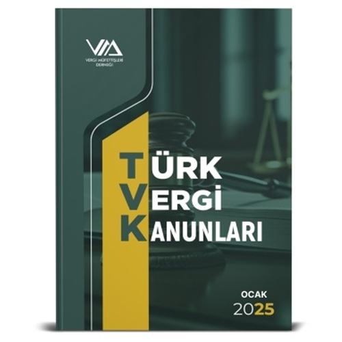 Türk Vergi Kanunları Vergi Müfettişleri Derneği Yayınları Mart 2025
