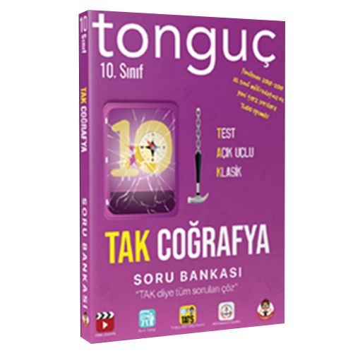 10. Sınıf TAK Coğrafya Soru Bankası Tonguç Akademi Yayınları