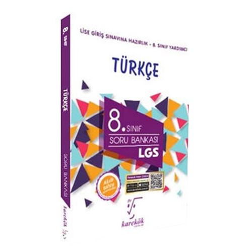 8. Sınıf LGS Türkçe Soru Bankası Karekök Yayınları