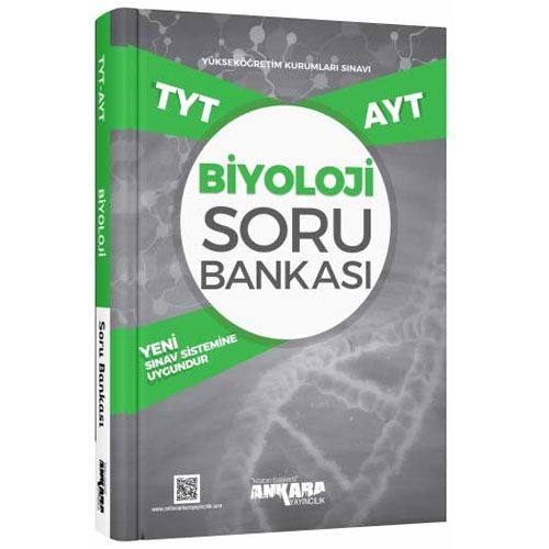 TYT AYT Biyoloji Soru Bankası Ankara Yayıncılık