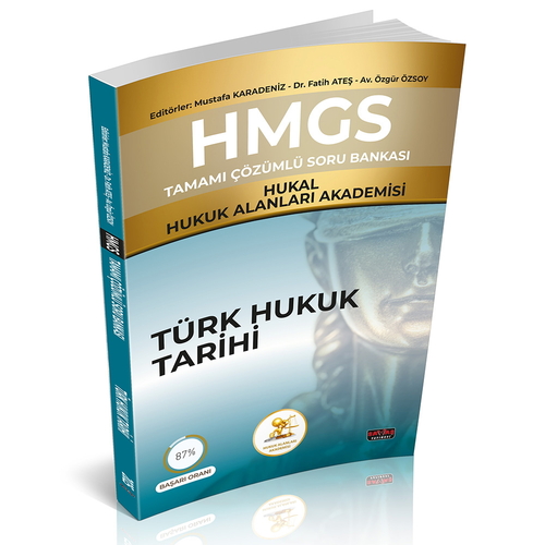 HMGS HUKAL Soru Bankası Türk Hukuk Tarihi Savaş Yayınları Nisan 2025