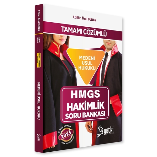 Medeni Usul Hukuku HMGS Hakimlik Soru Bankası Yetki Yayınları 2025