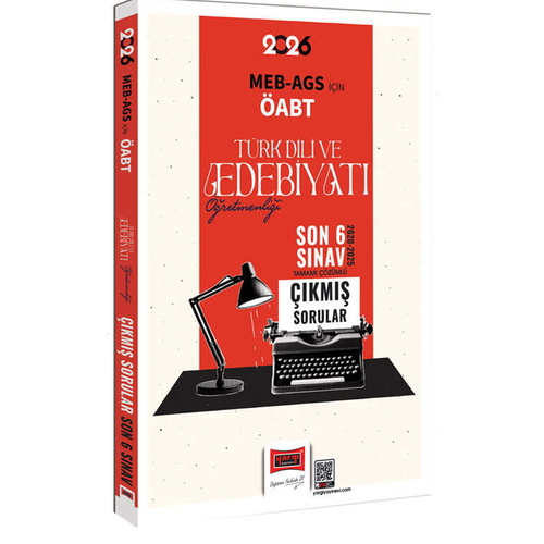 ÖABT MEB AGS Türk Dili ve Edebiyatı Öğretmenliği Son 6 Sınav Çıkmış Sorular Yargı Yayınları 2026