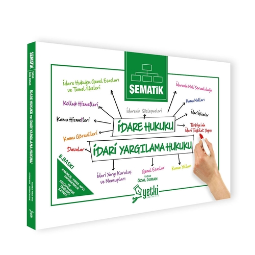 Şematik İdare Hukuku ve İdari Yargılama Hukuku Yetki Yayınları 2025