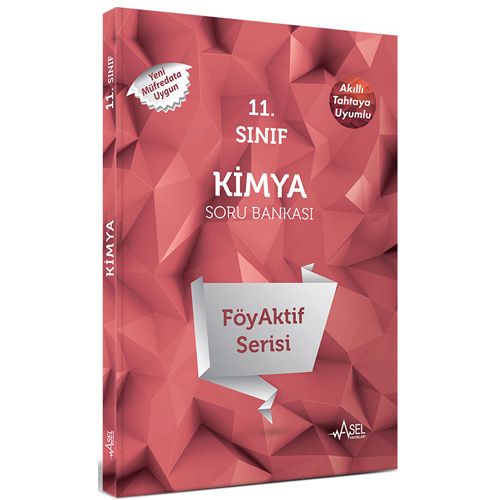 11. Sınıf Kimya Soru Bankası FöyAktif Serisi Asel Yayınları