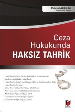 Ceza Hukukunda Haksız Tahrik - Mehmet Açıkgöz