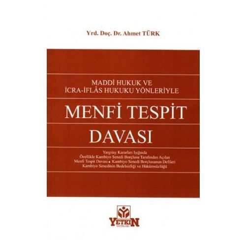 Menfi Tespit Davası - Ahmet Türk