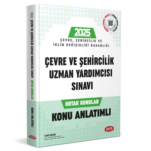 Çevre ve Şehircilik Uzman Yardımcısı Sınavı Ortak Konular Konu Anlatımlı Data Yayınları 2026