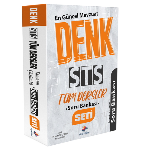 Denk STS Tüm Dersler Tamamı Çözümlü Soru Bankası Dizgi Kitap Yayınları 2025