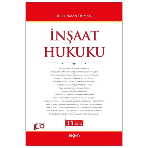İnşaat Hukuku - İlker Hasan Duman