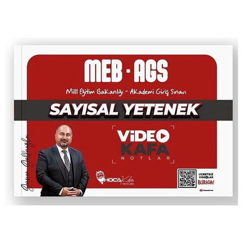 MEB AGS Sayısal Yetenek Video Kafa Notlar Hoca Kafası Yayınları 2025
