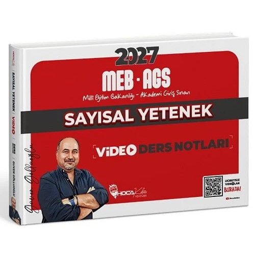 MEB AGS Sayısal Yetenek Video Kafa Notlar Hoca Kafası Yayınları 2027