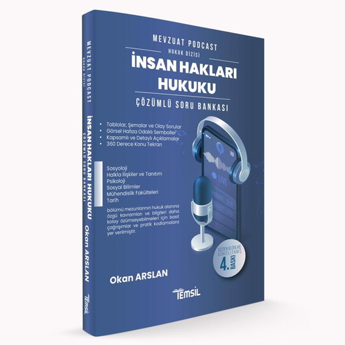 Mevzuat Podcast İnsan Hakları ve Demokratikleşme Soru Bankası Temsil Kitap Yayınları 2025