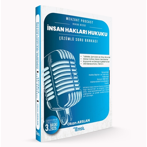 Mevzuat Podcast İnsan Hakları ve Demokratikleşme Soru Bankası Temsil Kitap Yayınları 2025