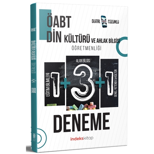 ÖABT Din Kültürü Öğretmenliği 5 Deneme Dijital Çözümlü İndeks Akademi Yayınları 2021