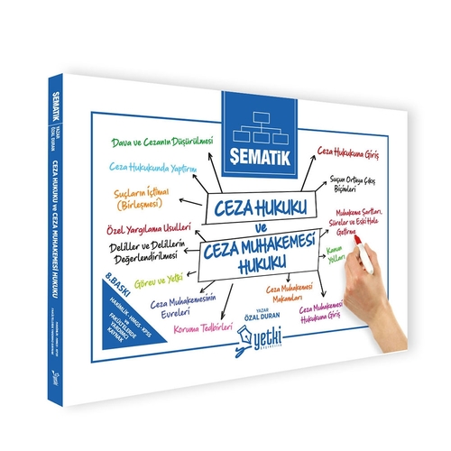 Şematik Ceza Hukuku ve Ceza Muhakemesi Hukuku Yetki Yayınları 2025