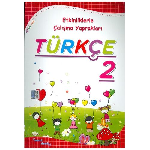 2. Sınıf Türkçe Etkinliklerle Çalışma Yaprakları Mavi Deniz Yayınları