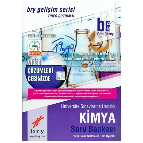 B Serisi Orta Düzey Kimya Video Çözümlü Soru Bankası Gelişim Serisi Birey Yayınları