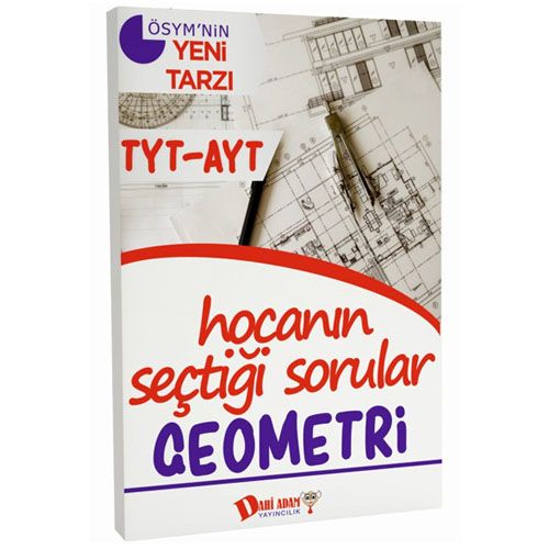 YKS TYT AYT Hocanın Seçtiği Sorular Geometri Soru Bankası  Dahi Adam Yayınları