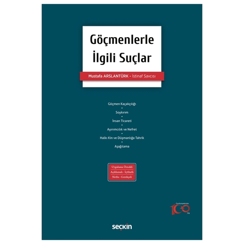 Göçmenlerle İlgili Suçlar - Mustafa Arslantürk