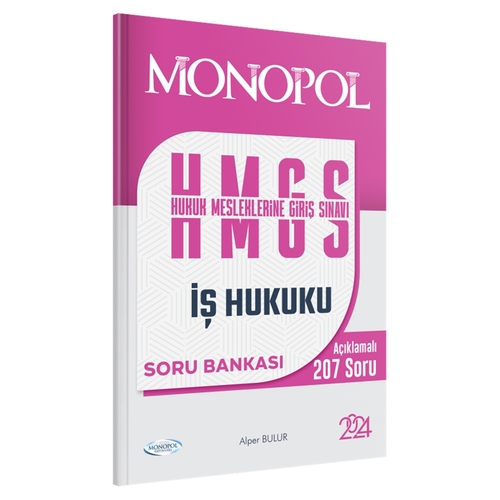 HMGS İş Hukuku Soru Bankası Monopol Yayınları 2024
