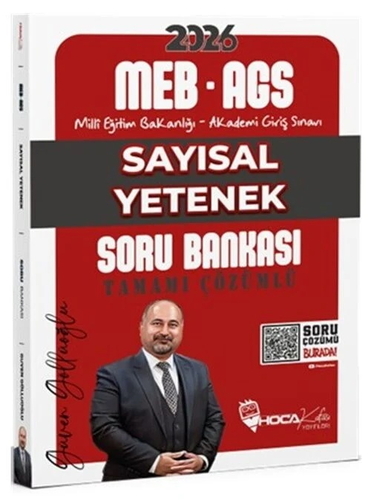 MEB AGS Sayısal Yetenek Soru Bankası Tamamı Çözümlü Hoca Kafası Yayınları 2026