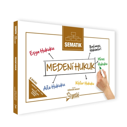 Şematik Medeni Hukuk Yetki Yayınları 2025