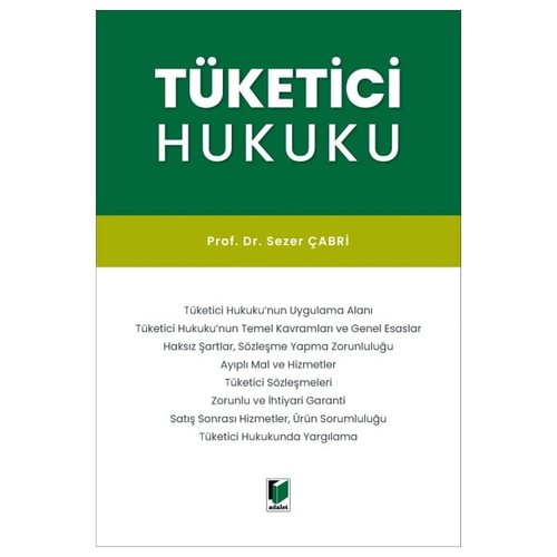 Tüketici Hukuku - Sezer Çabri