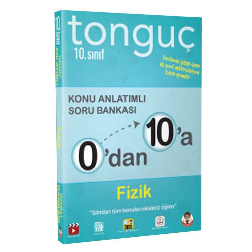 10. Sınıf 0\'dan 10\'a Fizik Konu Anlatımlı Soru Bankası Tonguç Akademi Yayınları